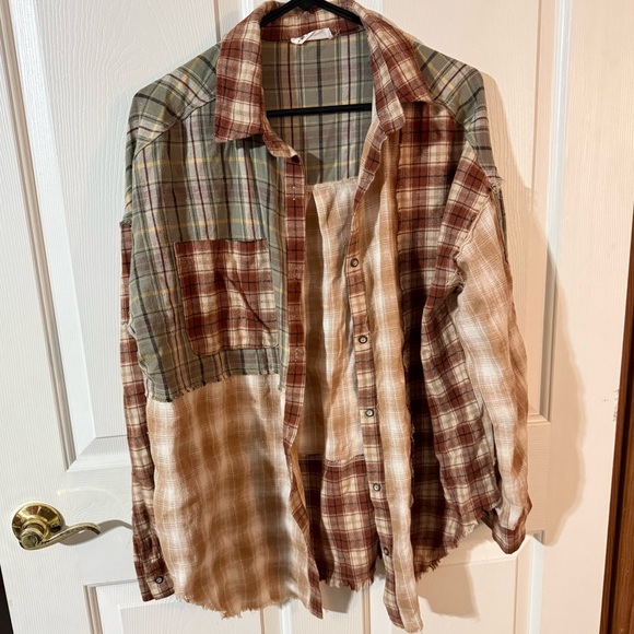 Colorblock Flannel - Picture 1 of 3